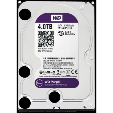 WESTER DIGITAL 4 TB PURPLE SURVEILLANCE 64 MB